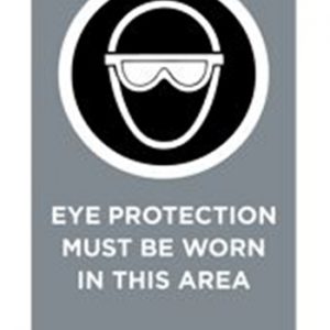Eye Protection Sticker
