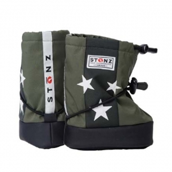 Stonz Booties Stars & Stripes Khaki