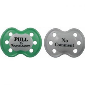 Lots 2 Say Baby Pacifier PULL TO SOUND ALARM