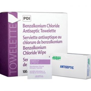 Benzalkonium Chloride (BZK) Antiseptic Towelettes