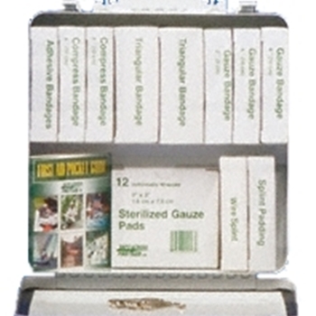 Ontario Section 9, 36 Unit First Aid Kit  6-15 Workers (Metal)