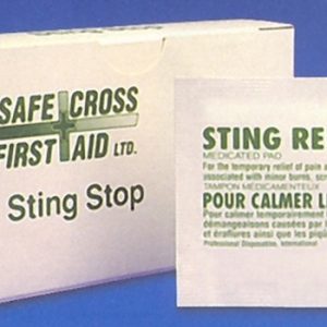Sting Stop Relief Prep Pads 