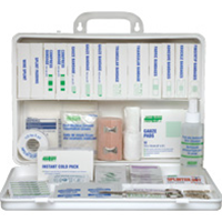 Ontario Section 9 Deluxe, 36 Unit First Aid Kit 6-15 Workers (Plastic)