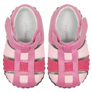 Pediped Sydney Fuchsia Light Pink Sandal