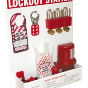 Electrical Lockout Station Wall Mount