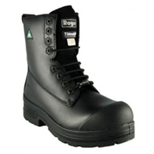 Royer Safety Shoe Black 8" METAL FREE