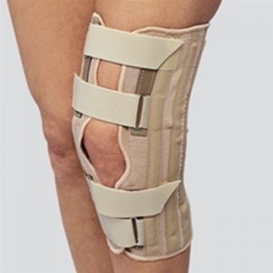 Knee Support - Condyle Pads, Front Opening