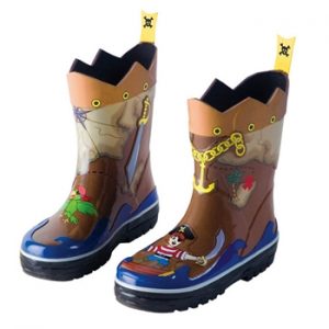 Kidorable Pirate Rain Boots