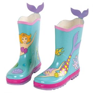 Kidorable Mermaid Rain Boots