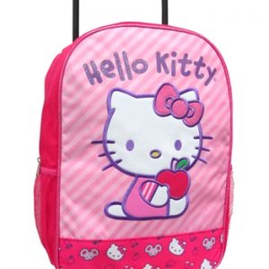 Hello Kitty Rolling Backpack Luggage