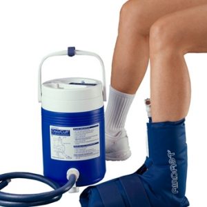 Aircast Ankle Cryo / Cuff with Cooler