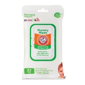 Munchkin 24 Pack Arm and Hammer Nursery Wipes