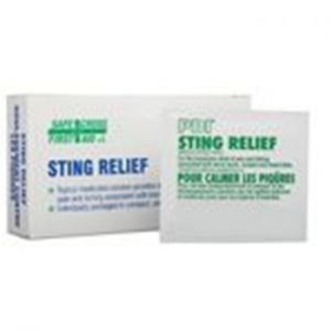 After Bite Sting Relief Swabs