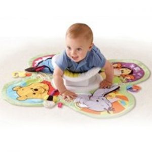 Learning Curve Winnie the Pooh Tummy Time Garden Spin