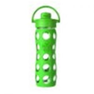 BPA FREE Life Factory Wee go Glass Beverage Bottle with Flip Cap Glass Bottle 