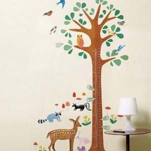 Wallies Wall Play Peel Stick Growth Chart