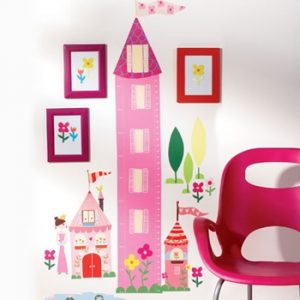 Wallies Wall Play Peel Stick Growth Chart 