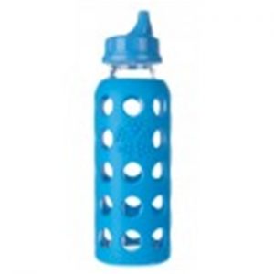 BPA FREE Life Factory Wee-go Glass Sippy Cap Bottle 