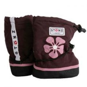 Stonz Booties Hibiscus Burgundy 