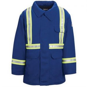 Flame-Resistant Parkas with Reflective Stripes