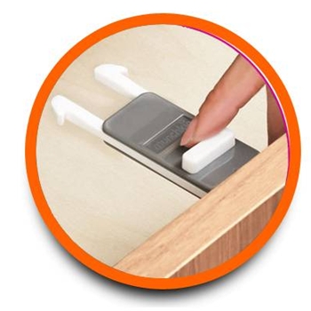 Munchkin Safety XTRA GUARD Dual Locking Drawer Latch