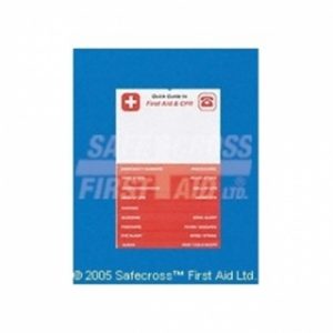 Quick Books Guide To First Aid & CPR