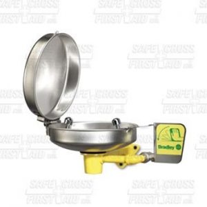 Bradley Eye Wash with Stainless Steel Bowl & Cover