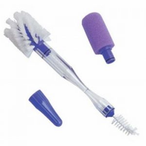 Sassy Soap Dispenser Bottle and Nipple Brush