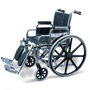 Airgo Wheelchair with Desk Arms & Elevating Legrests