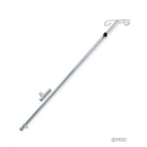 Detachable Telescoping IV Pole Attachment