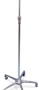 Aluminum 2-Hook I.V. Stand