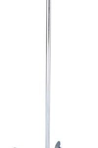 Aluminum 2-Hook I.V. Stand with weighted base