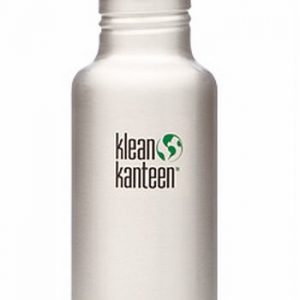 BPA FREE Klean Kanteen 27 oz Stainless Steel Bottle with Loop Cap