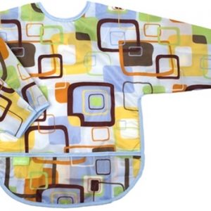 Kushies Taffeta Waterproof Bib With Sleeves