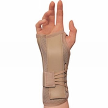 Suede Wrist Brace