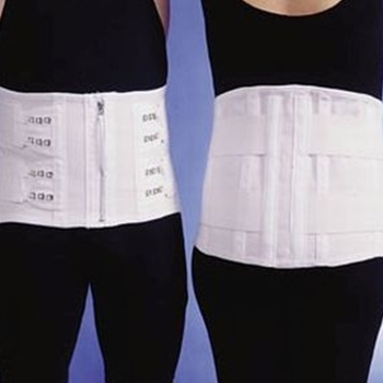 Elastic Lumbo Sacro Support with Zipper Front