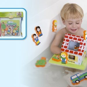Floating 3D'S bath toy by Edushape-My Home