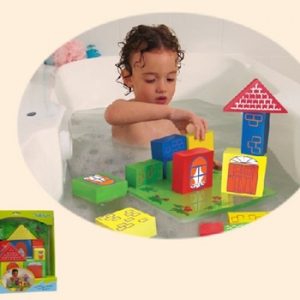 Floating Blocks bath toy by Edushape
