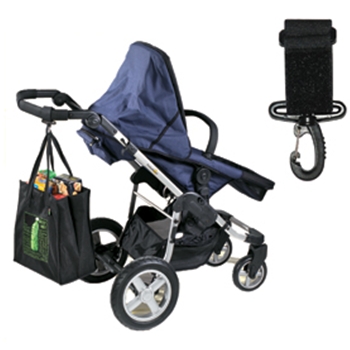 Jolly Jumper Stroller Diaper Bag Hooks Clips