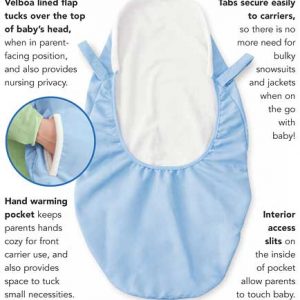 Poppit Luxe Carrier Cover by Kiddopotamus